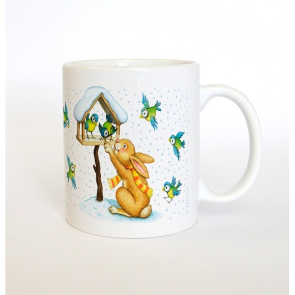 Zajíček a sýkorky